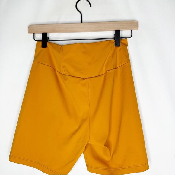 VITAMIN A Nova Biker Shorts Yellow NWT in XL - Picture 6 of 6